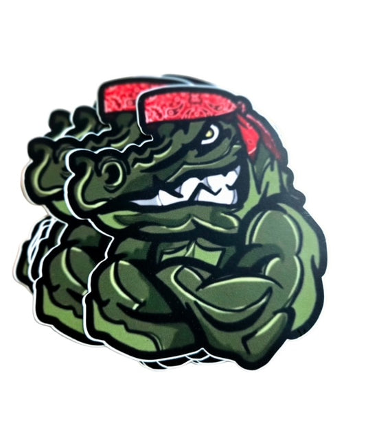 Gillie Gator Stickers